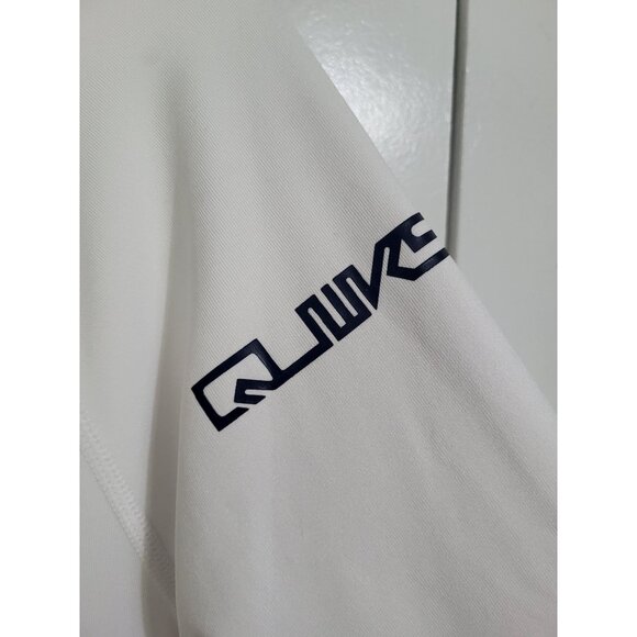 Quiksilver Hawaiian Islands Flag Rash Guard Surf Swim Shirt Mens White NO SIZE - Picture 4 of 10